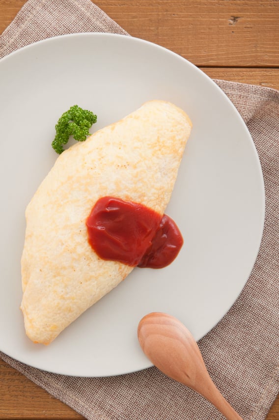 Rice omelet